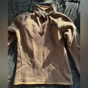 Brown Patagonia Better Sweater Quarter Zip